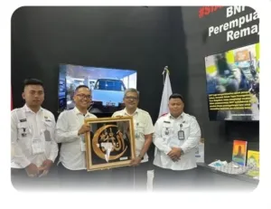 Karya WBP Lapas Khusus Sentul Tampil di Indo Defence 2025