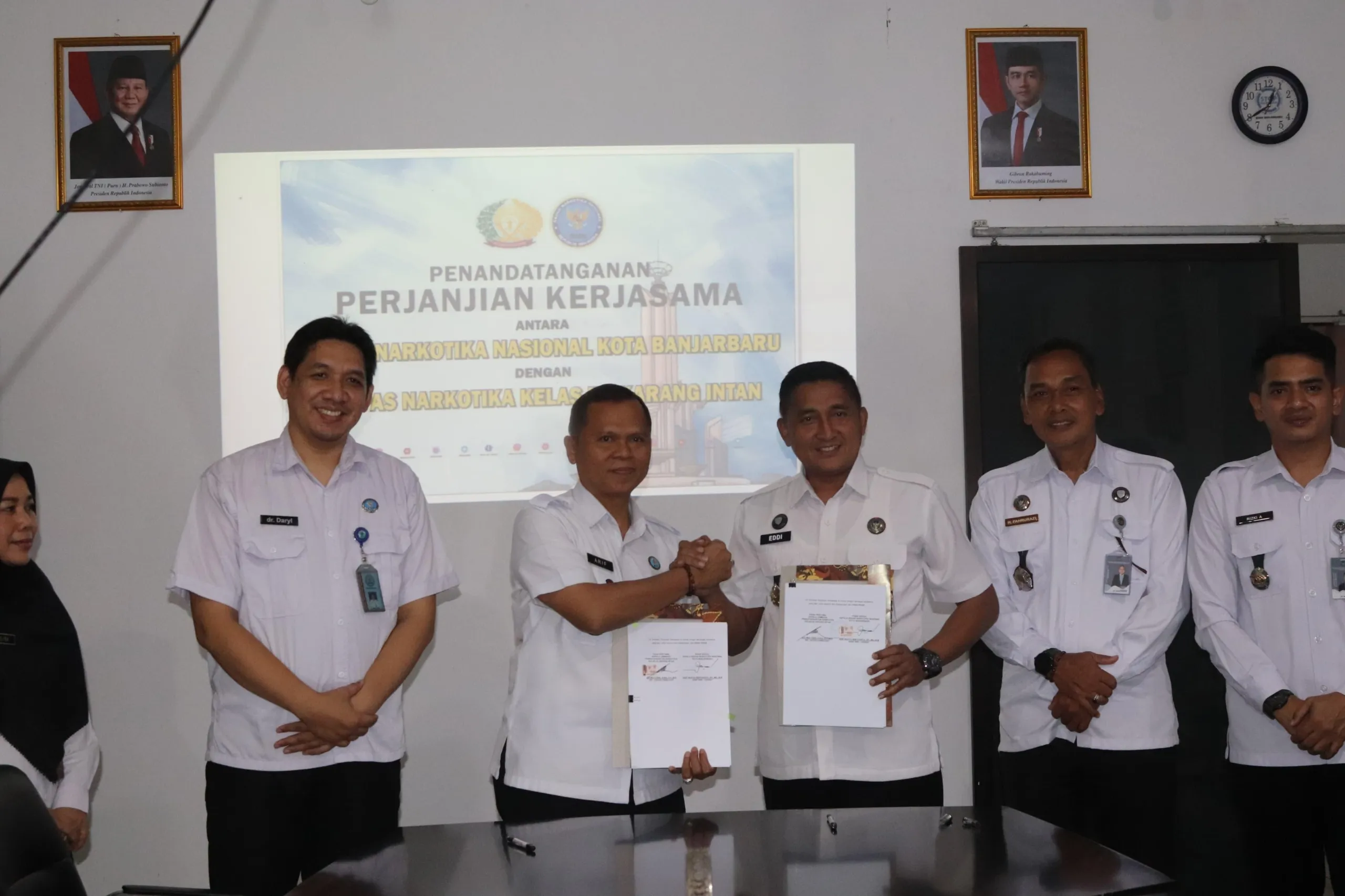 Komitmen Berantas Narkoba Lapas Karang Intan Kerja sama dengan BNNK Banjarbaru