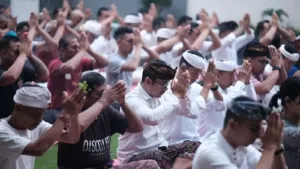 Lapas Tabanan Gelar Persembahyangan Purnama Sadha