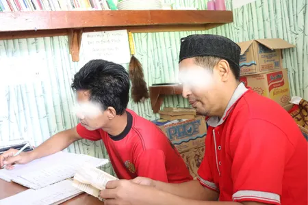 Warga Binaan Pemasyarakatan Karang Intan Padati Perpustakaan, Minat Baca Meningkat
