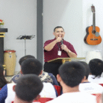 Lembaga Pemasyarakatan (Lapas) Narkotika Kelas IIA Bangli bekerja sama dengan Kantor Kementerian Agama (Kemenag) Kabupaten Bangli hadirkan Pendeta Gilbert Lumoindong untuk memimpin ibadah rohani di Gereja Immanuel Lapas.