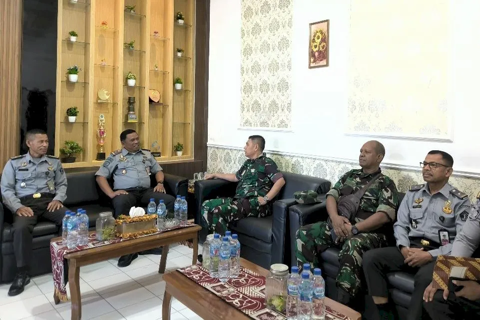 Lapas Kalabahi Terima Kunjungan Dandim Alor (Dok. Istimewa)