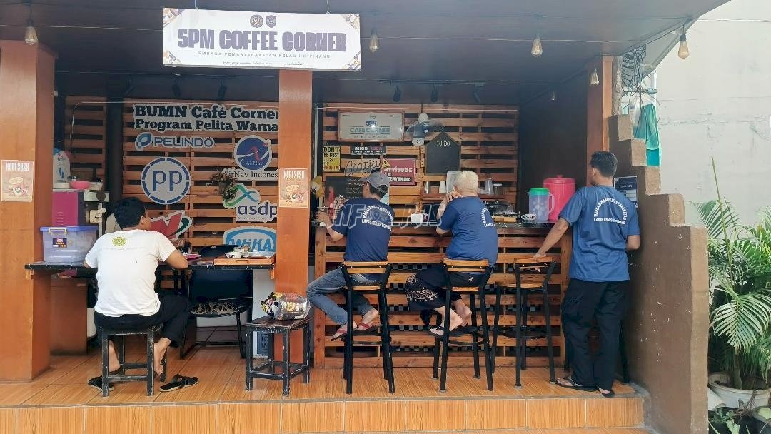 Lapas Kelas I Cipinang menghadirkan inovasi pembinaan kemandirian melalui Cafe 5PM, sebuah kedai kopi yang dikelola oleh Warga Binaan(Dok.Istimewa)