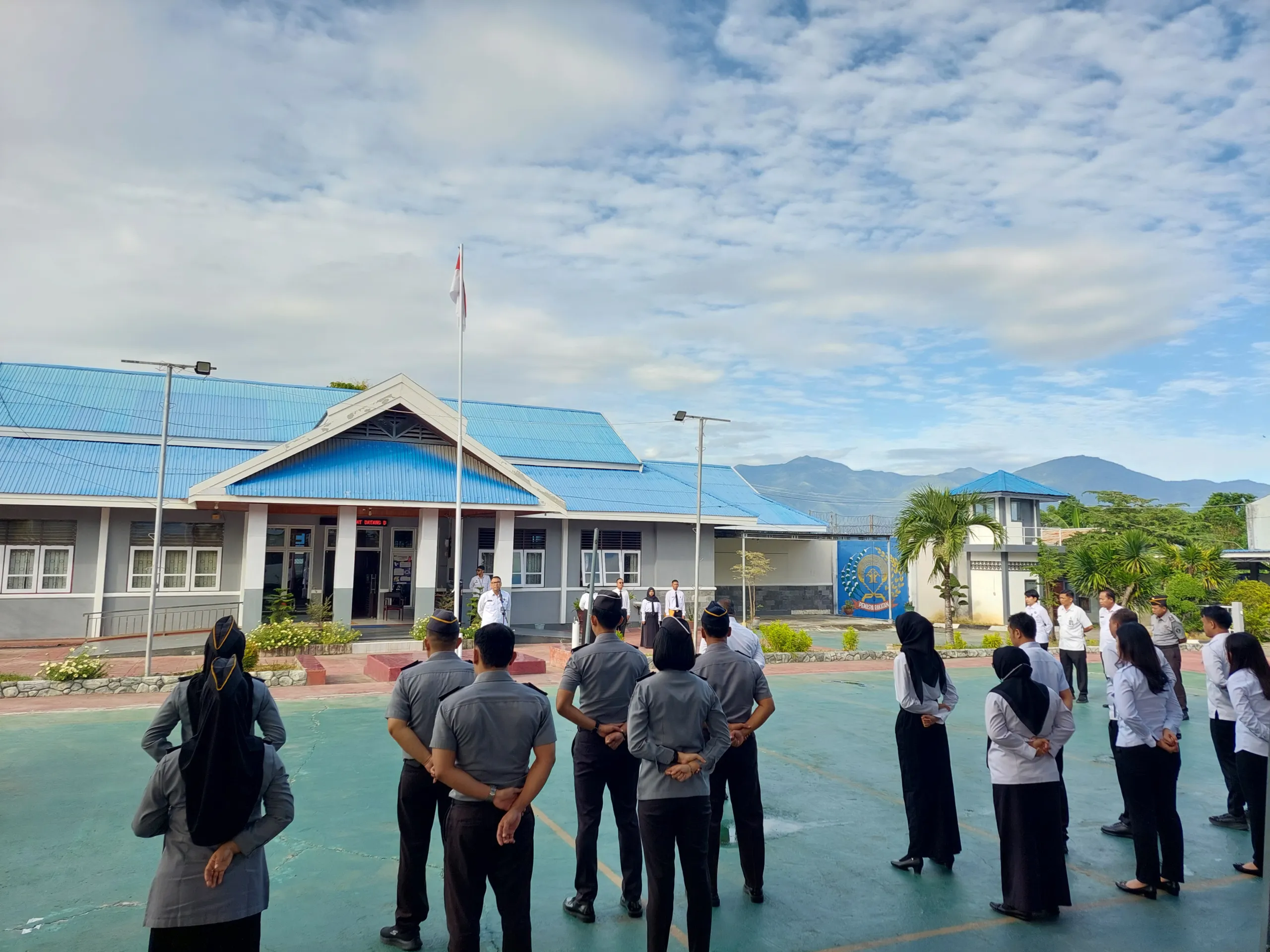 Apel Pagi ASN Ditjenpas Sulteng Tegaskan Komitmen Integritas
