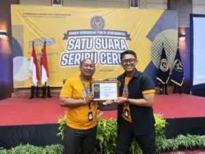 Komunikasi Publik Diakui, Ditjenpas Sulteng Raih Pengahargaan