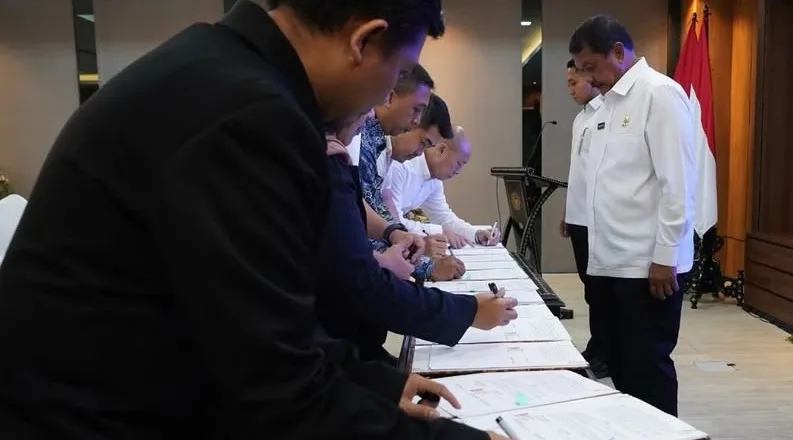 Teken MoU Ditjenpas Perkuat Pembinaan dan Ketahanan Pangan
