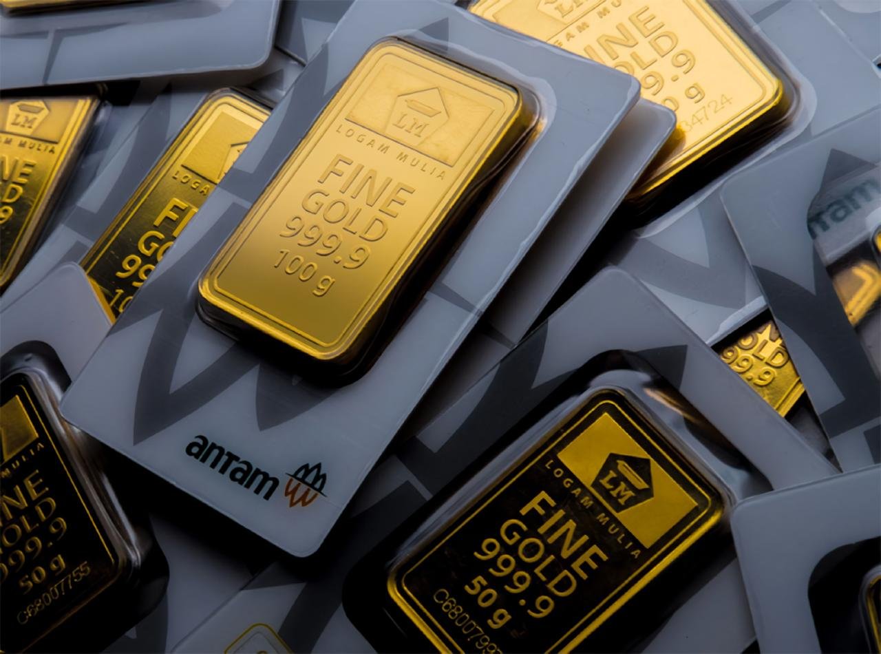 Emas Antam Tembus Rp1,91 Juta per Gram