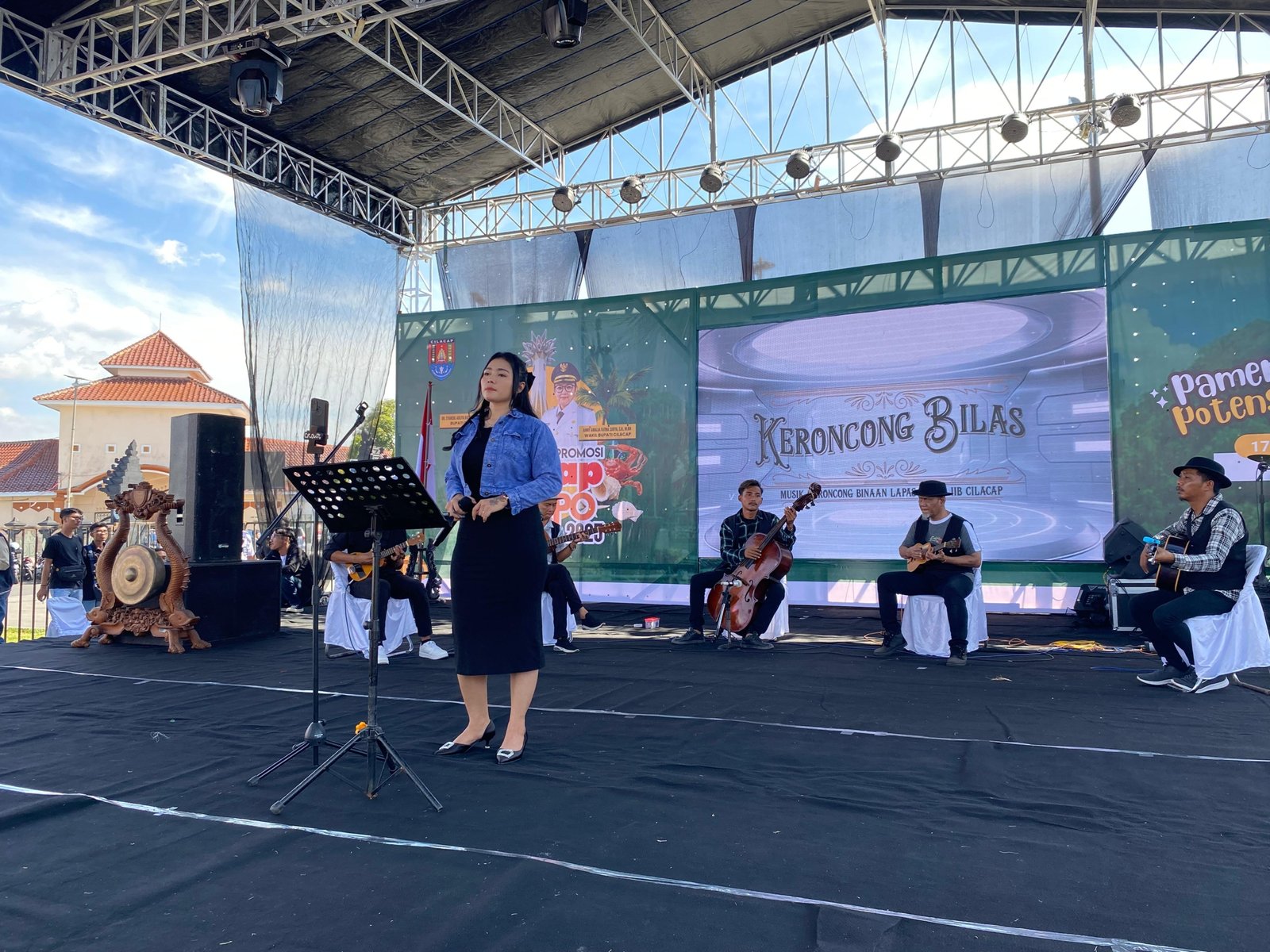 Cilacap Expo: Tim Keroncong Lapas Cilacap Tampil Memukau