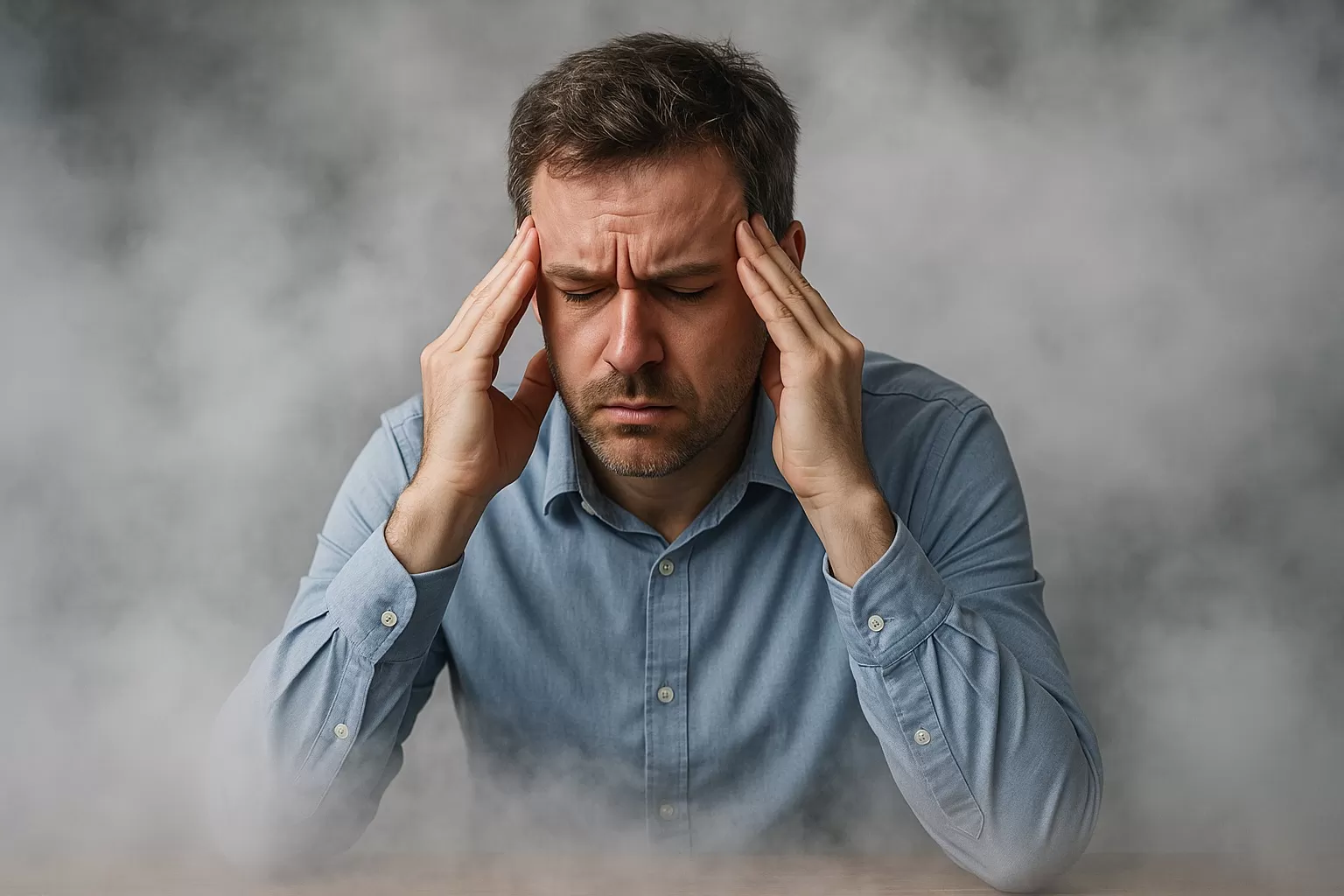 Meski bukan istilah medis resmi, brain fog bukan sekadar kelelahan biasa. Para ahli menyebutnya sebagai gejala gangguan kognitif ringan. (Ilustrasi Brain Fog)