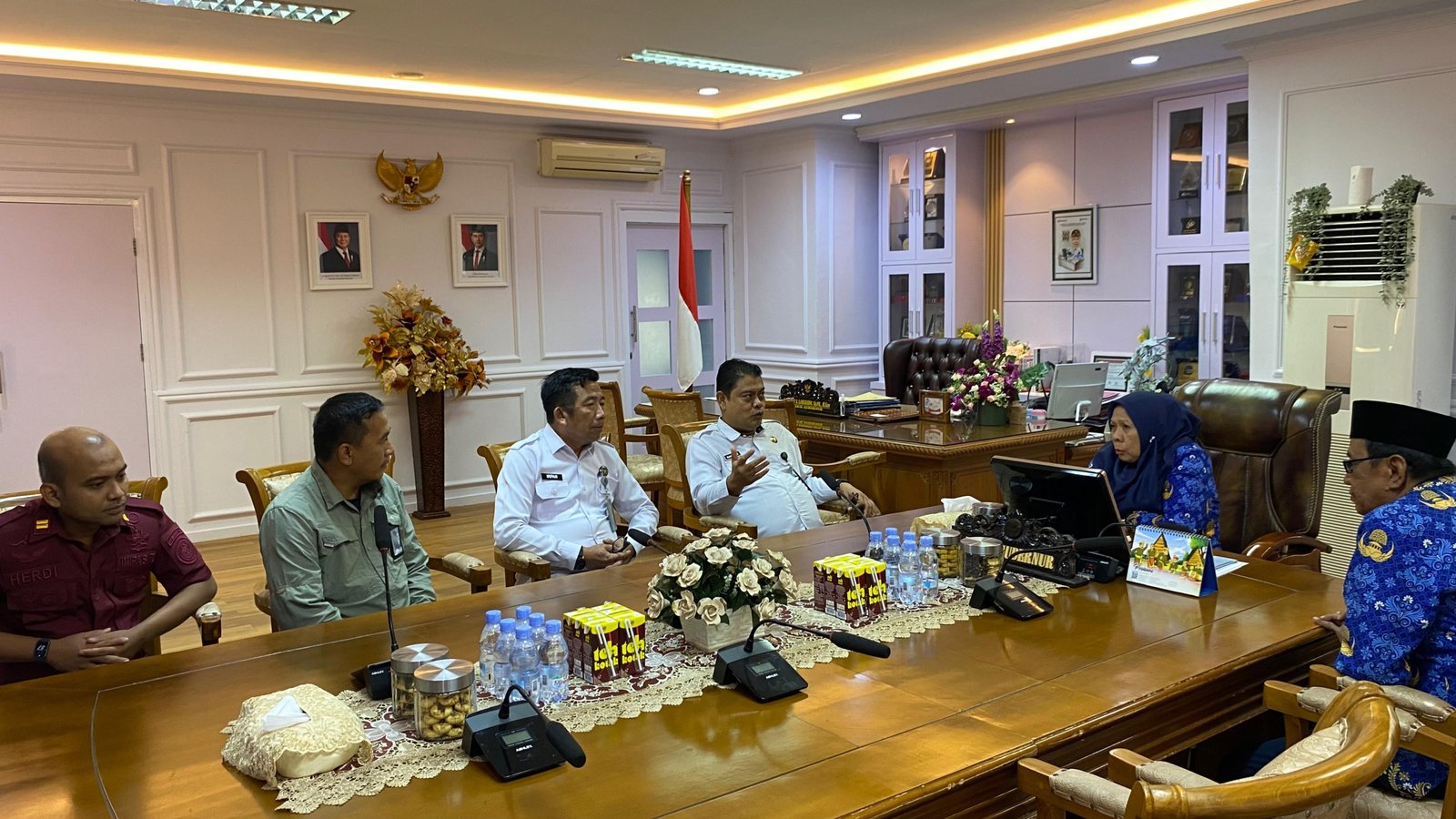 Kakanwil Ditjenpas Sulteng Temui Wagub, Bahas Tiga Hal Penting!