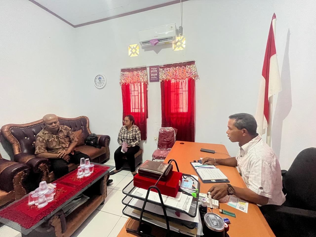 Kalapas Saparua dan Pejabat Negeri Perkuat Sinergi Humanis