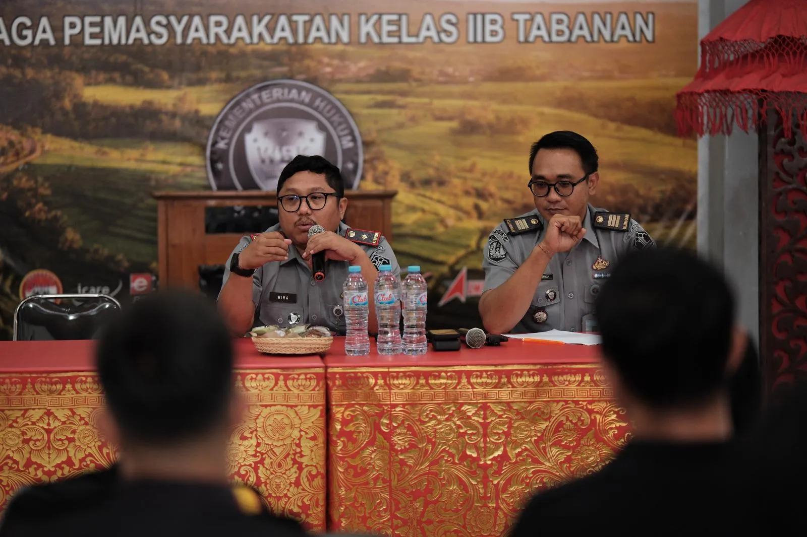 Kalapas Tabanan Ajak Jajaran Pengamanan, Satukan Visi dan Misi