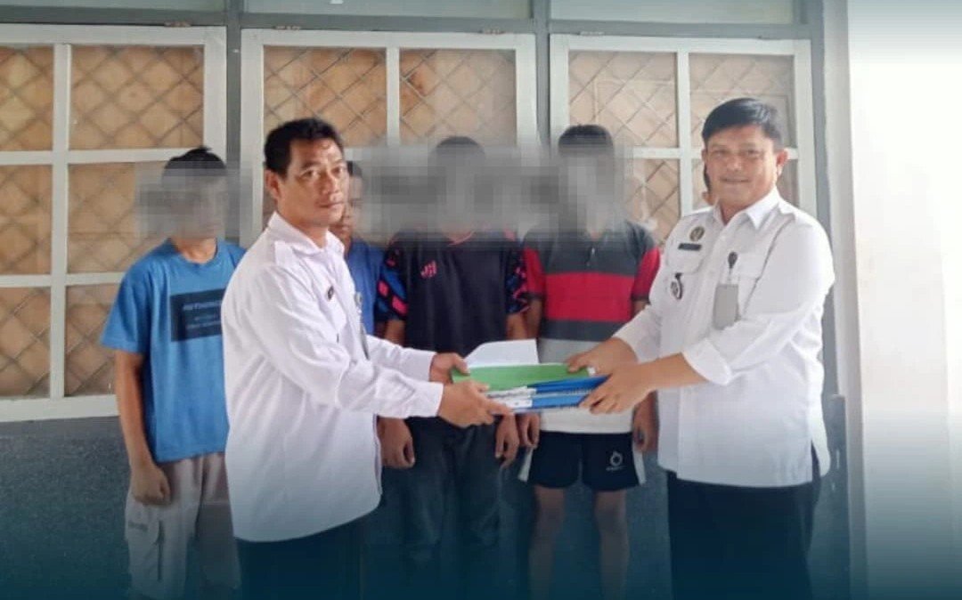 Lapas Muara Bulian Terima 5 WBP Dewasa Pindahan dari LPKA