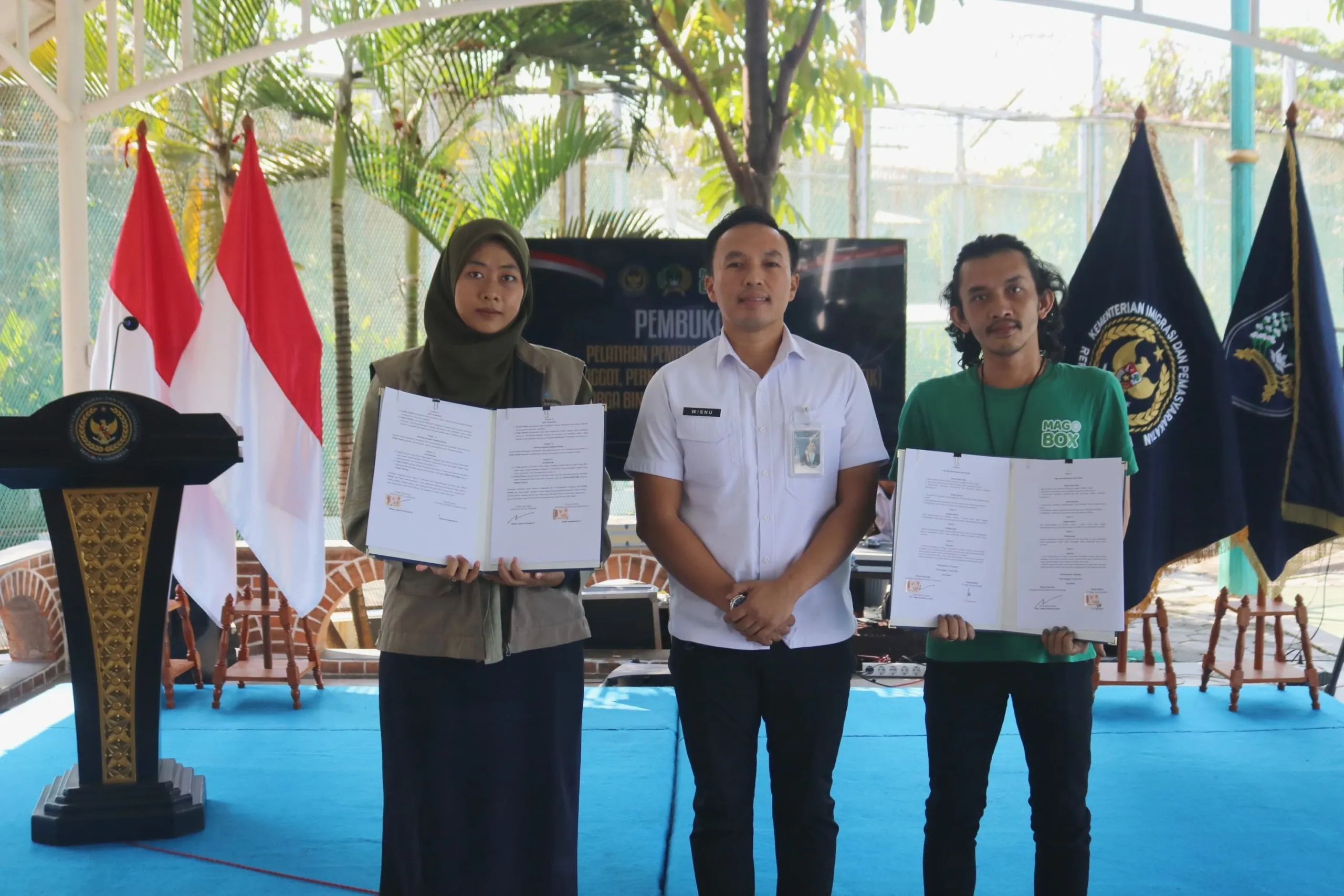 Perkuat Pembinaan Lapas Cibinong Gandeng Dua Mitra Strategis