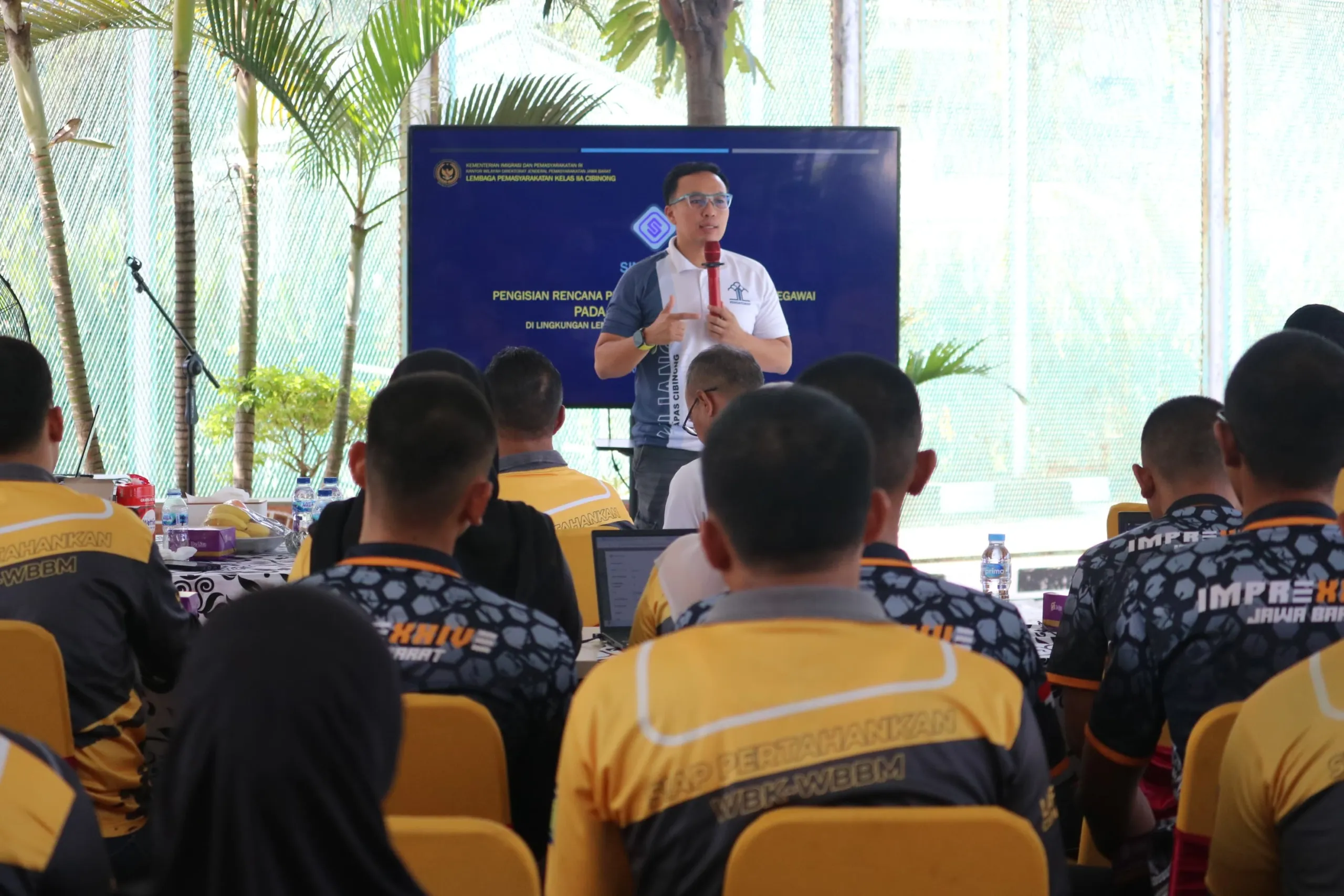 Sosialisasi SIMWAIPAS, Lapas Cibinong Perkuat Data ASN