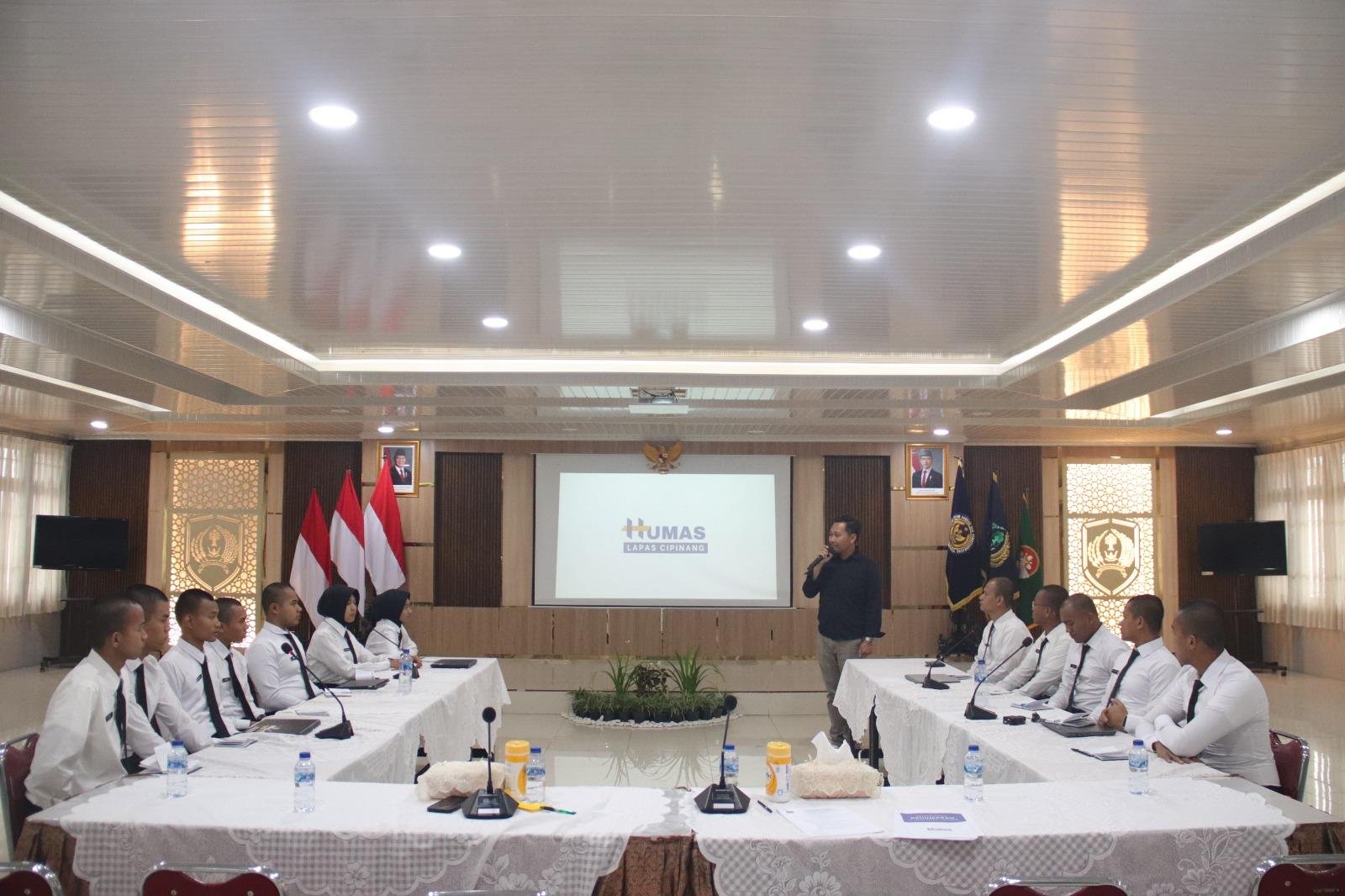 Bangun ASN Unggul Lapas Cipinang Gelar Pelatihan Kehumasan