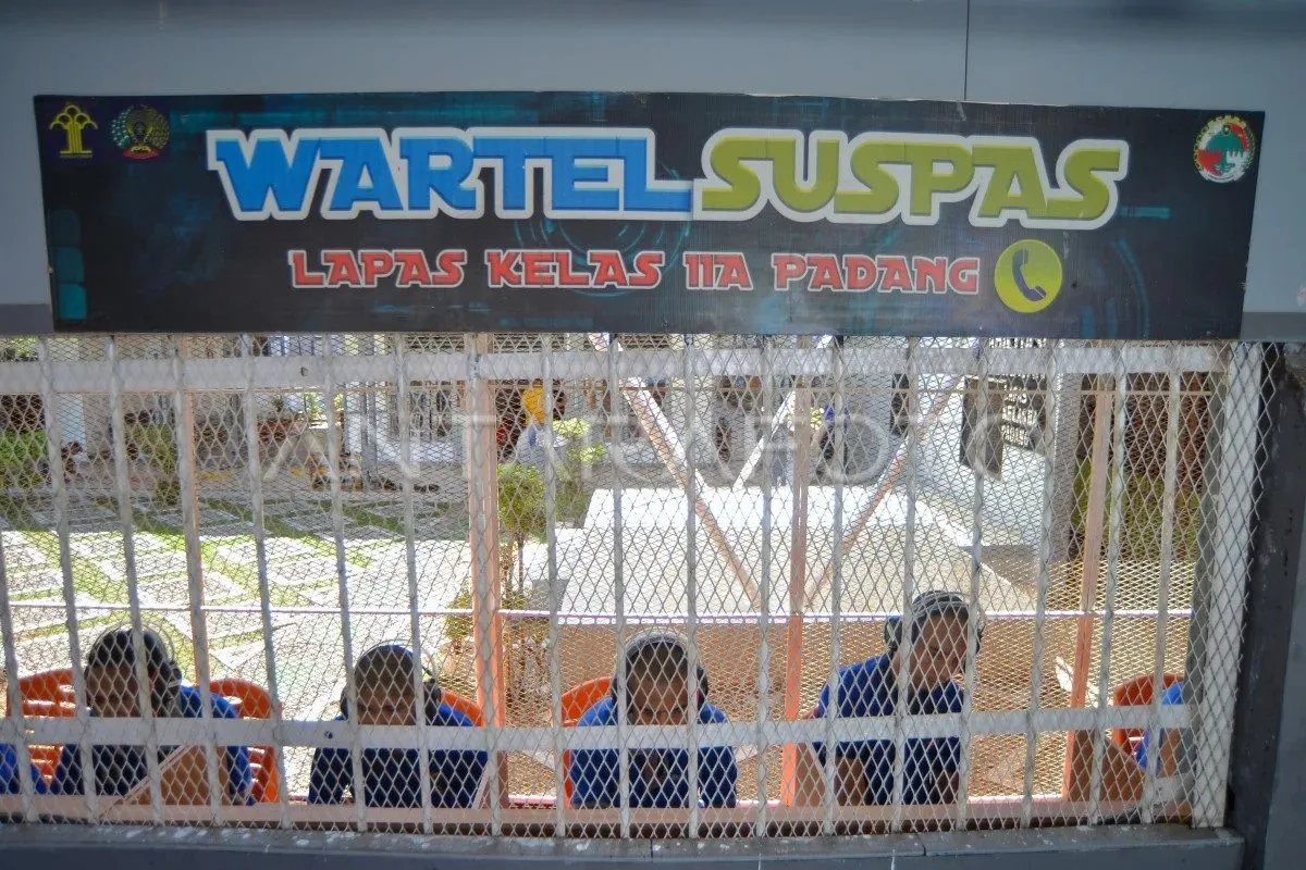 Lapas Padang Sediakan Wartelsuspas Guna Komunikasi WBP