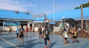Lapas Pekanbaru Gelar Pertandingan Voli Antar Warga Binaan