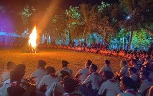 Lapas Permisan Curi Perhatian, Tim Pramuka Tampil Memukau