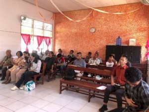 Pelaksanaan kebaktian ibadah Minggu bagi Warga Binaan beragama Kristen di Lembaga Pemasyarakatan (Lapas) Kelas IIB Tolitoli