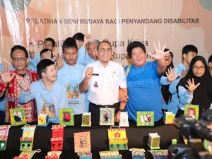 Pelatihan Seni Budaya, Difabel dan Kader PKK Jakpus Lulus