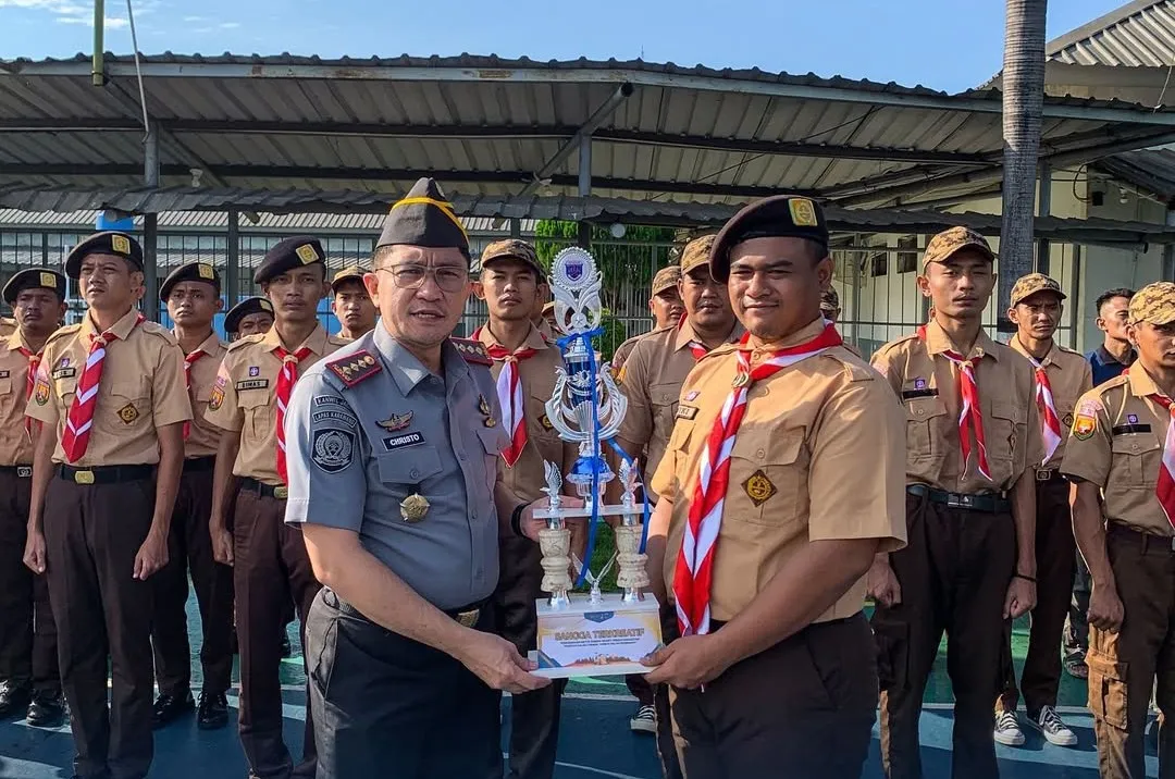 Pramuka Lapas Karawang Juara Sangga Terkreatif