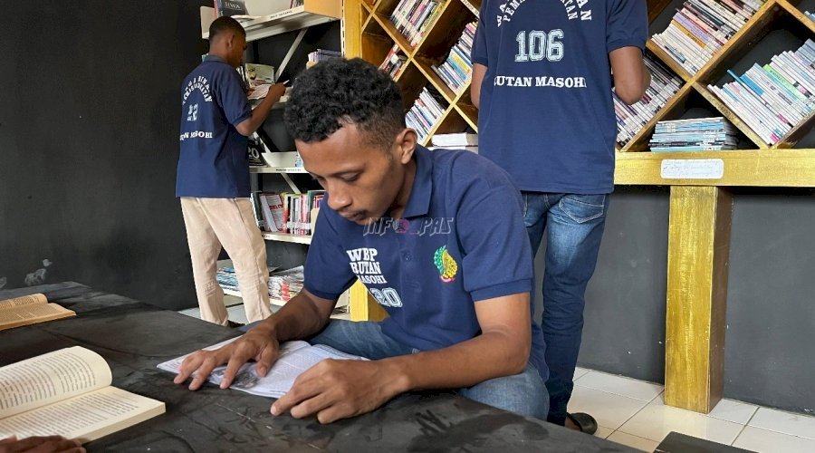 Literasi di Balik Tembok: Rutan Masohi Hadirkan Manusela Brain