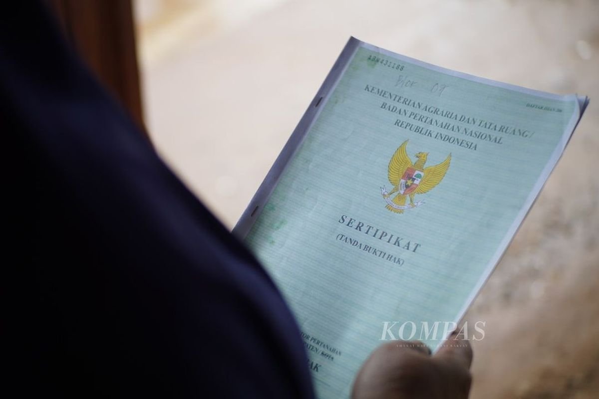 Kebutuhan biaya dan syarat membuat Sertifikat Hak Milik bisa di cek langsung melalui aplikasi Sentuh Tanahku.(Dok.Prapdita)