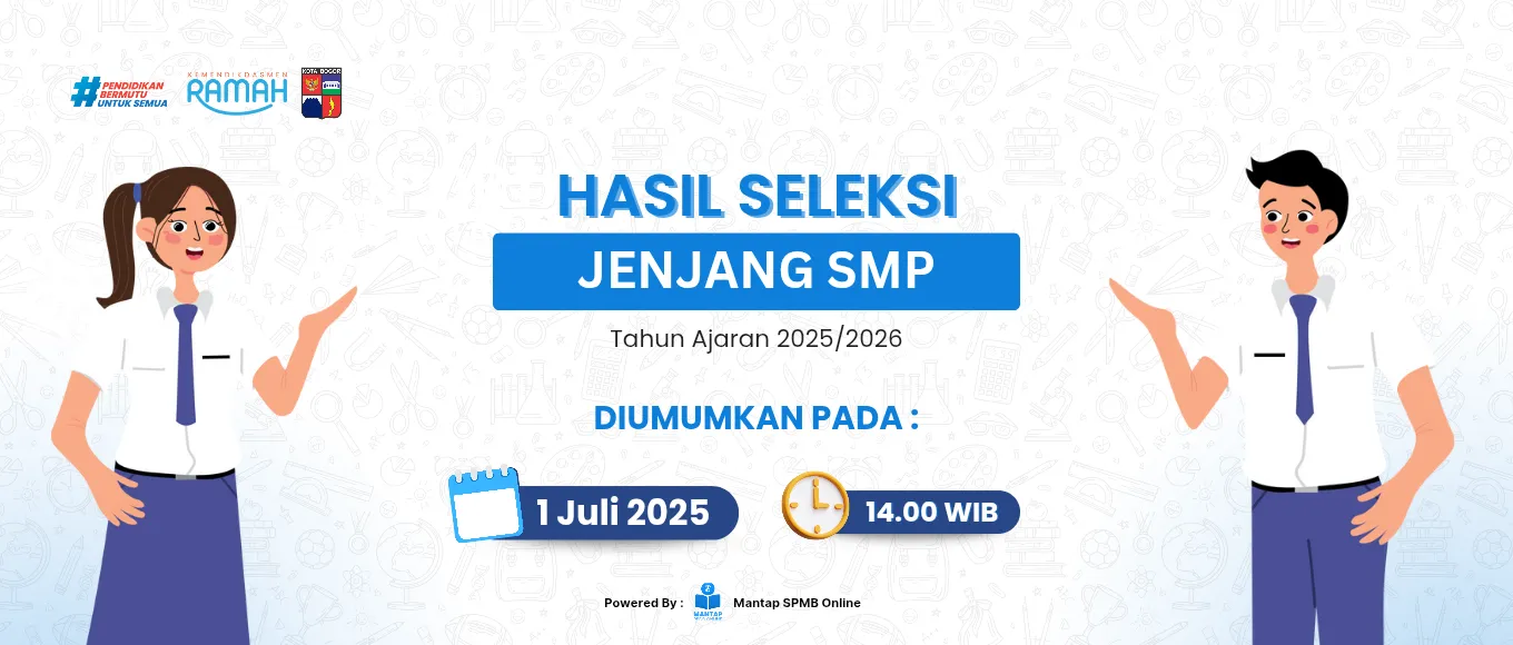 Jadwal dan Syarat Daftar Ulang SPMB SMP Kota Bogor 2025