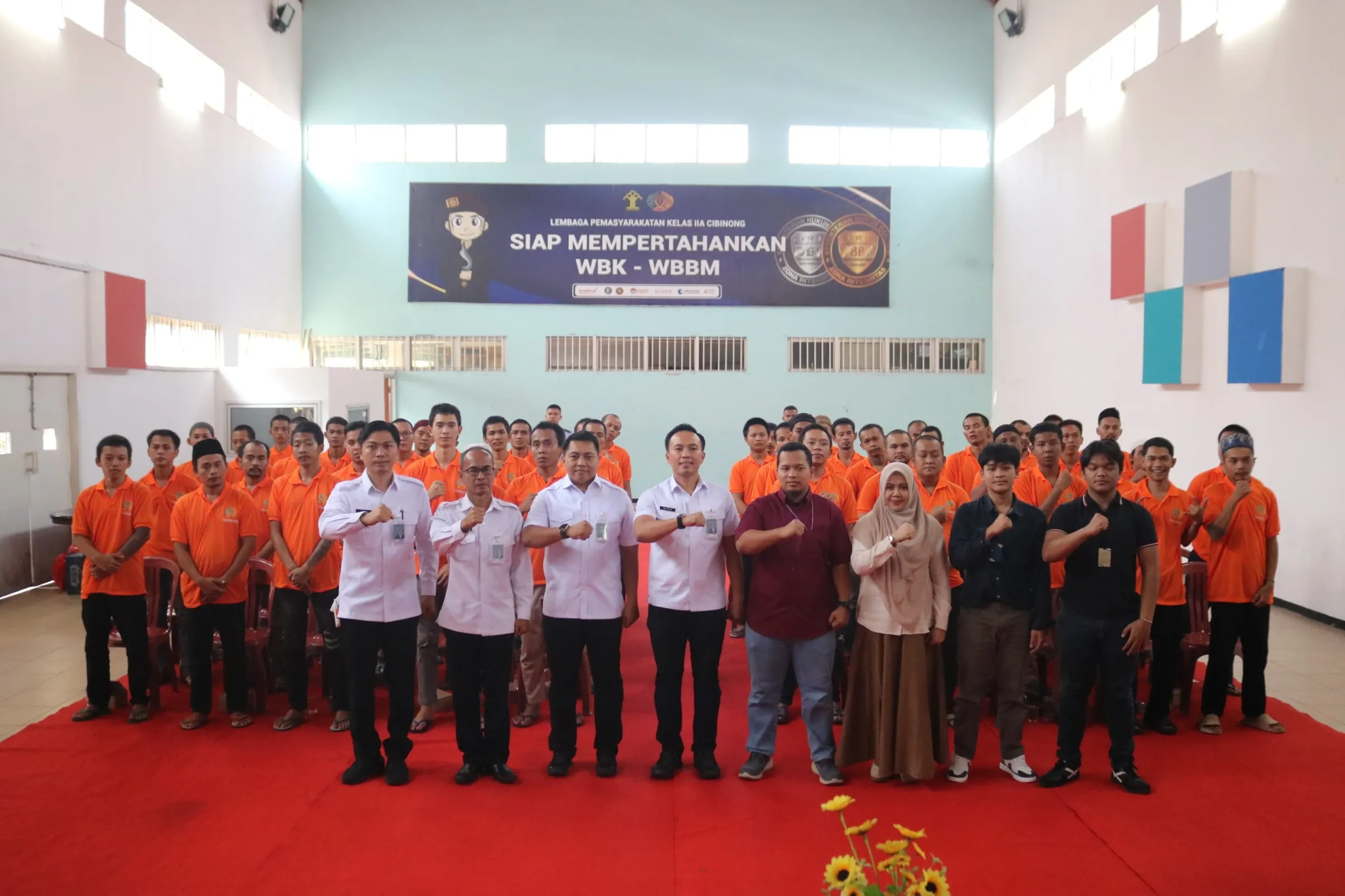 Tingkatkan Kesadaran Hukum Lapas Cibinong Gandeng AMALBI