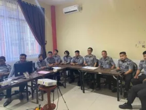 Lapas Kelas IIA Batulicin mengikuti rakor persiapan IPPAFEST 2025 yang di gelar secara virtual melalui Zoom Meeting, Senin (28/07/2025).