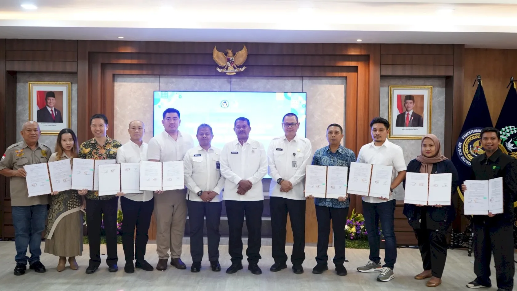 Ditjenpas dan 8 Mitra strategis lakukan penandatanganan perjanjian kerja sama Dukung Pembinaan Warga Binaan dan Pangan Nasional
