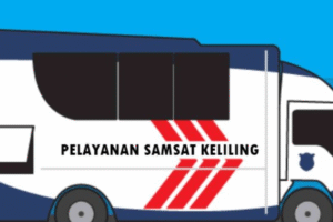 Ditlantas Polda Metro Jaya membuka layanan Samsat Keliling di sejumlah titik di wilayah Depok, Bekasi, dan Tangerang Senin (21/7/2025).