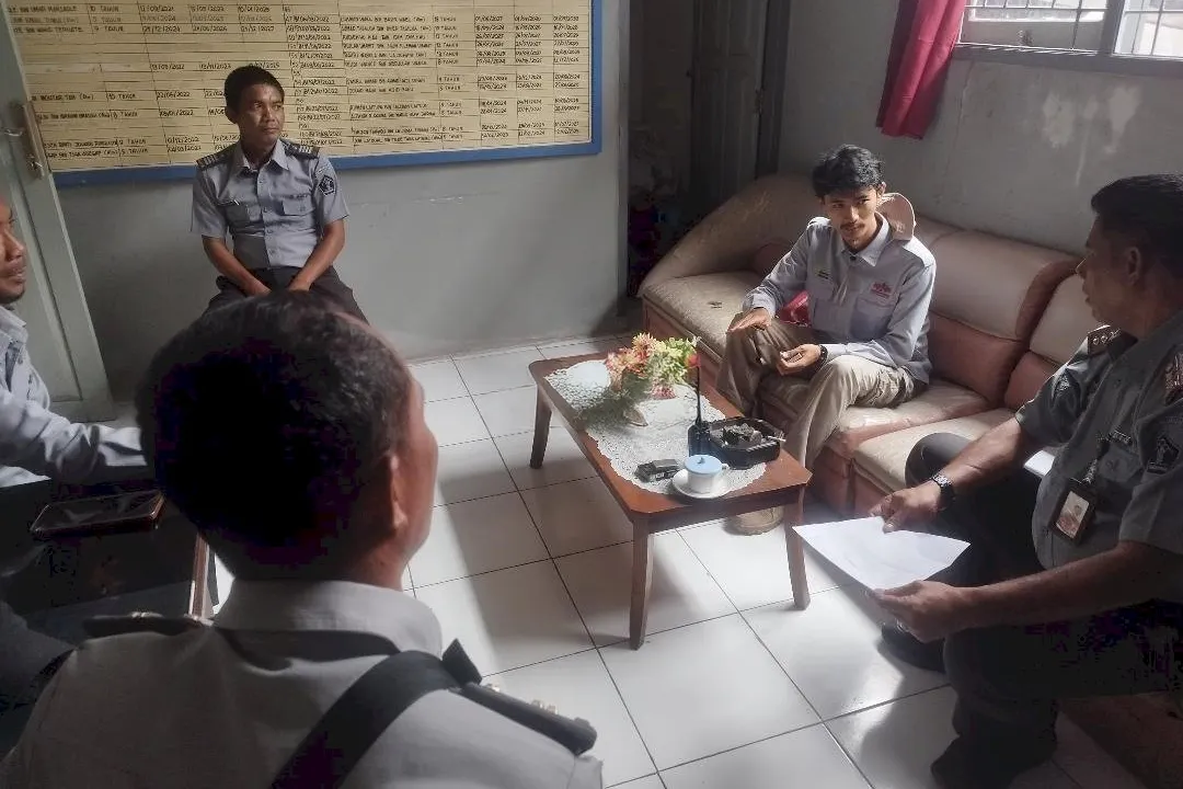 Lapas Namlea menjalin kerja sama bersama Yayasan Bina Tani Sejahtera (Dok. Istimewa)