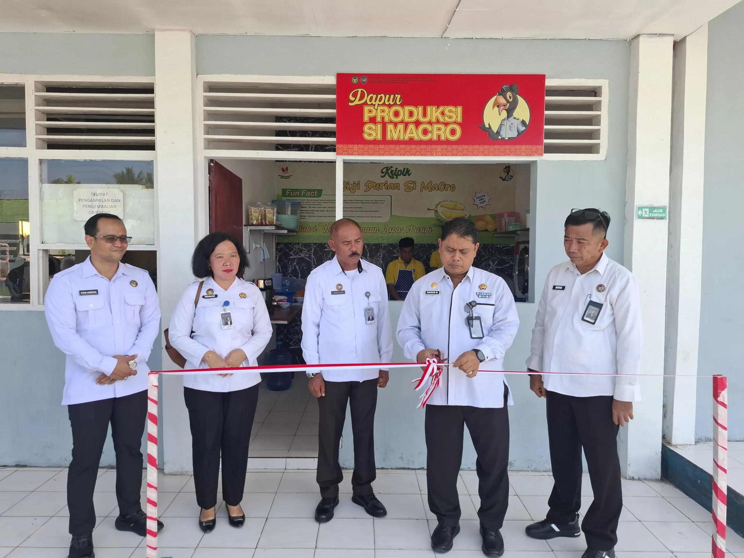 Si Macro Hadir, Kanwil Ditjenpas Sulteng Cetak WBP Mandiri