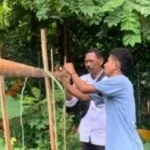 Lapas Kelas III Bandanaira berkomitmen membina kemandirian Warga Binaan lewat edukasi budidaya mentimun dengan teknik tradisional. (Dok: Humas Lapas Bandanaira)
