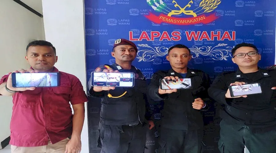Lapas Wahai tingkatkan keamanan dengan ESS CCTV berbasis handphone, menggabungkan sistem elektronik dan kamera untuk pengawasan efektif. (Web Ditjenpas)