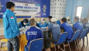 Cegah Penyakit, WBP Lapas Kuala Tungkal Cek Kesehatannya