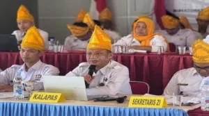 Lapas Kelas IIB Tolitoli mengikuti wawancara evaluasi ZI menuju WBK secara virtual oleh Tim Evaluator Itjen Kemenkumham pada Selasa, 26 Agustus. (Web, Ditjenpas)