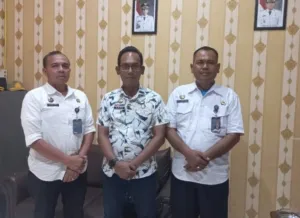LPKA Medan kunjungi Kecamatan Helvetia untuk bangun sinergi pembinaan dan reintegrasi sosial Anak Binaan, Kamis (28/8). (Web: Ditjenpas)