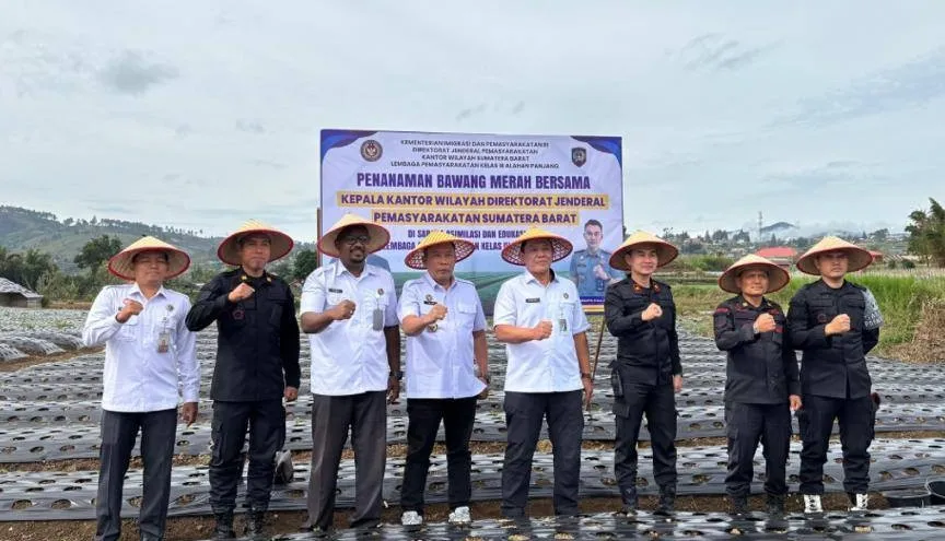 Lapas Alahan Panjang Kembangkan UMKM Bawang Merah