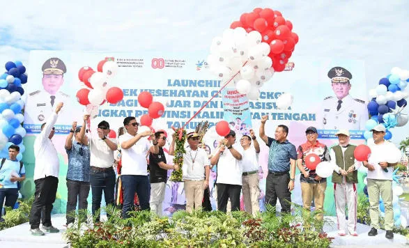 Gubernur Kalteng Luncurkan Program Cek Kesehatan Gratis di Momen HUT ke-80 RI. (Dok.Istimewa)