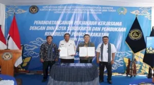 Kanwil Ditjenpas Jateng dan BNNK Surakarta sepakat membuka layanan rehabilitasi Warga Binaan di Lapas Klaten, Kamis (21/8). (Web. Ditjenpas)
