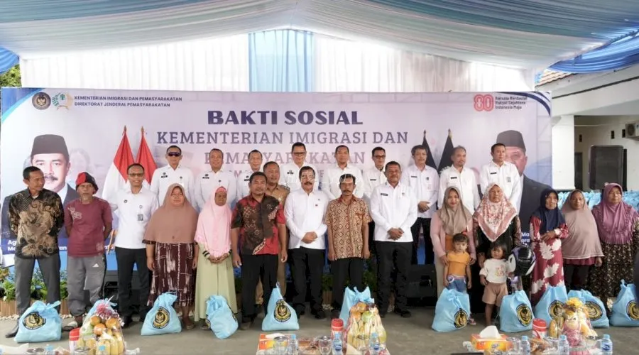 Kemenimipas Gelar Baksos untuk Warga Korban Banjir Karawang