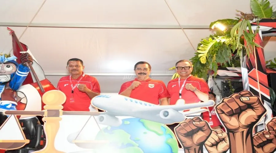 Kemenimipas Meriahkan Karnaval HUT ke-80 RI di Monas