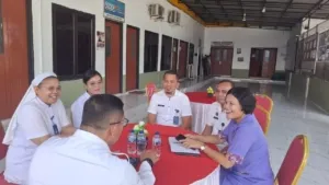 LPKA Medan tingkatkan pembinaan Anak Binaan dengan kunjungan RSU Elisabet untuk rencana kerja sama edukasi kesehatan, Rabu (27/8). (Web. Ditjenpas)