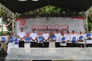 Lapas Cibinong Rayakan HUT RI dengan Pesta Rakyat