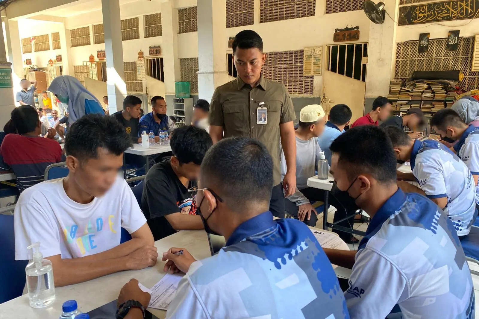 Lapas Cibinong Laksanakan Skrining Massal TBC Untuk WBP