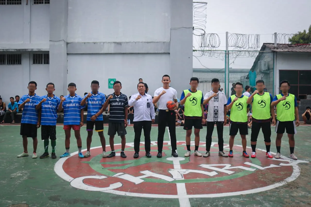 Lapas Cibinong Rayakan Kemerdekaan Lewat Olahraga & Musik