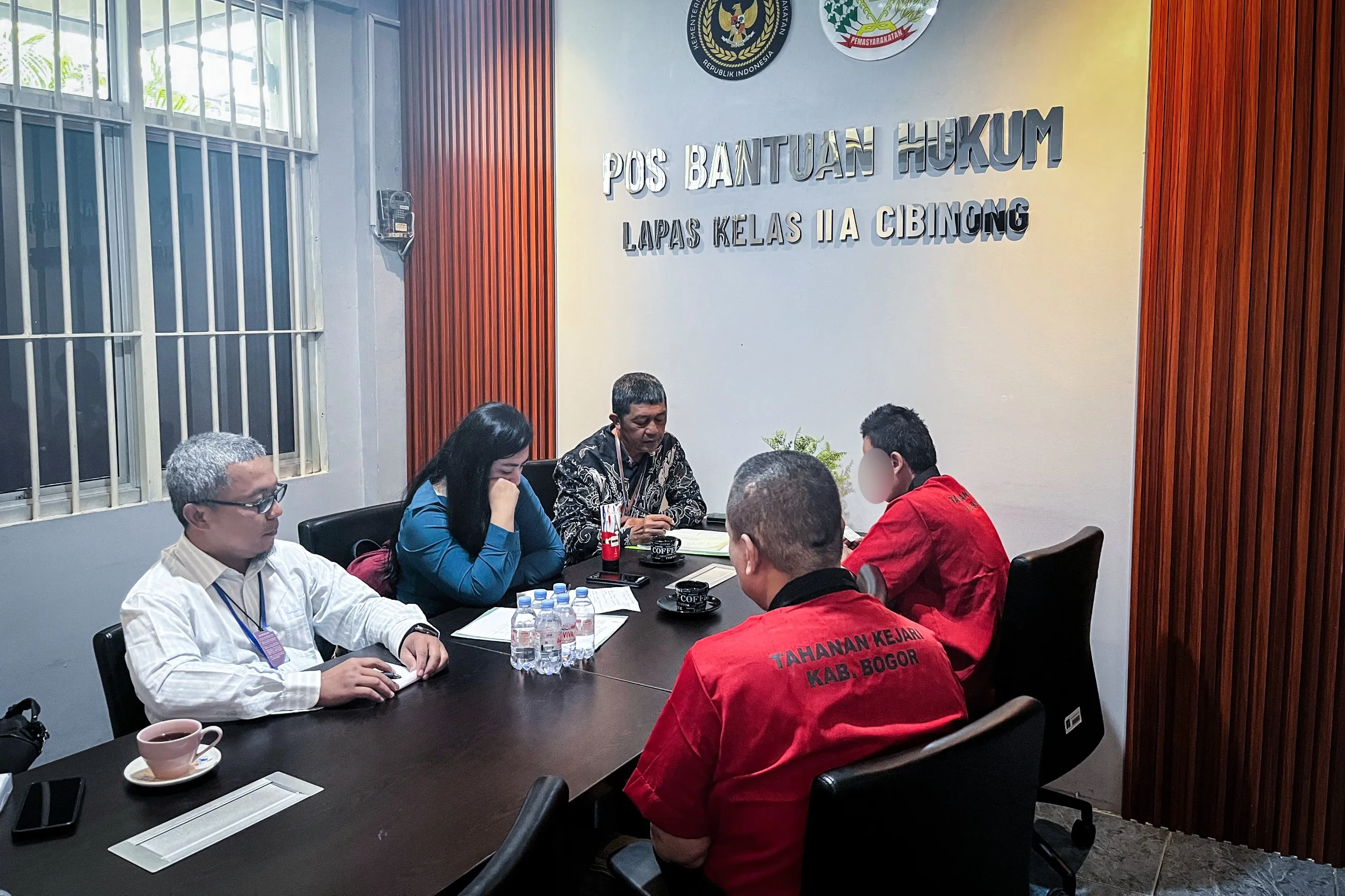 Lapas Cibinong dan Posbakum Gelar Konsultasi Hukum Gratis